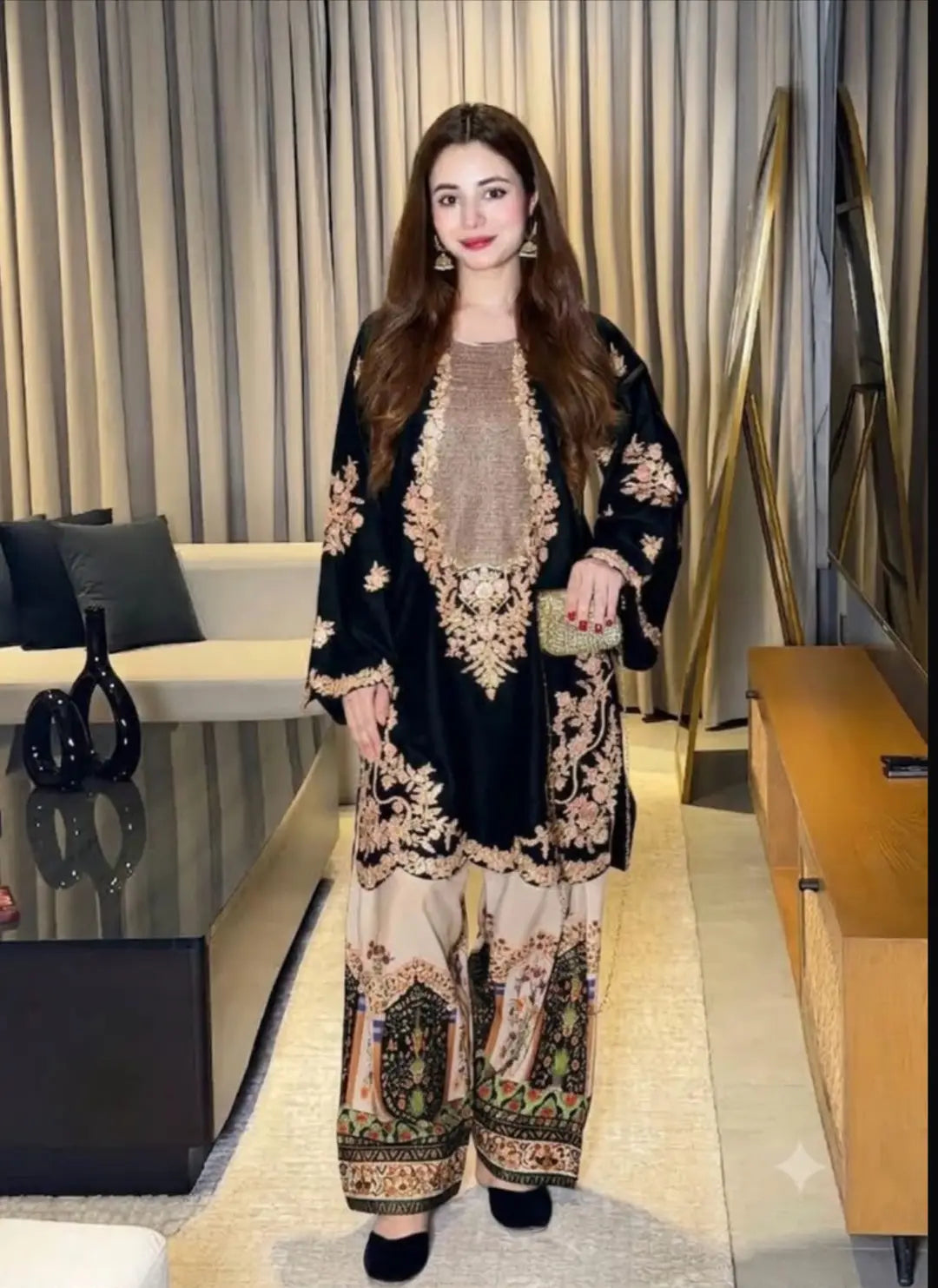 Viral 2Pc Ethnic Silk Article